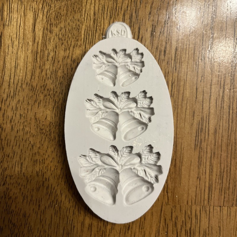 Katy Sue Silicone Mold Three Set Of Bells Cake Decorating & Crafts 3.5”x 2.25” gallery