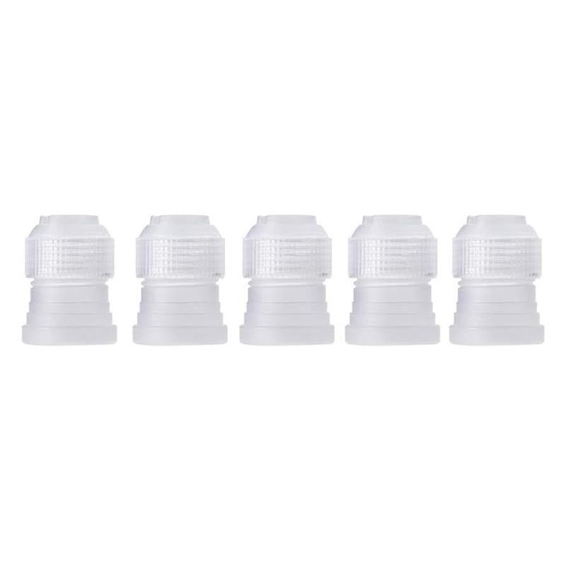 5-20pcs Cake Decorating Coupler Adapter Icing Piping Nozzle Tool