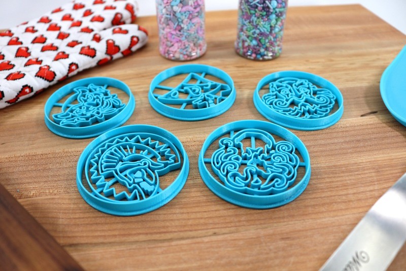 Bio Vigor Cookie Cutters Set 2 - Plasmid Powers - Devil's Kiss, Ironsides, Old gallery