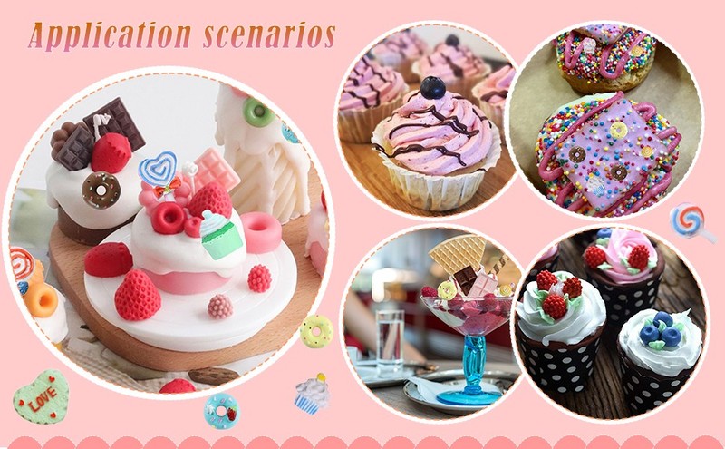Ice Cream Cones Silicone Molds 6 Pcs, Lollipop Chocolate Fondant Mold for gallery