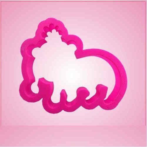 Pink Penny Polar Bear Cookie Cutter