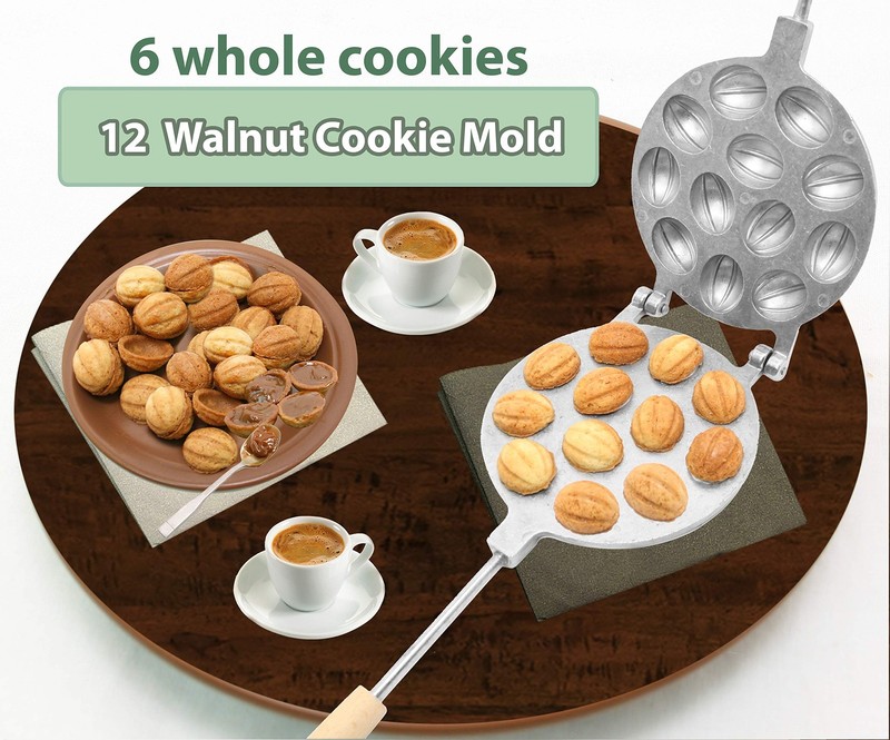 Walnut Cookie Mold Maker 12 - Oreshki Mold Maker - Walnut Cookie Molds - ÐžÑ€... gallery