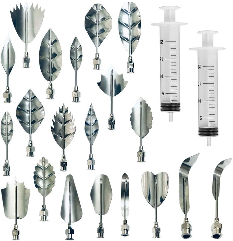 Gelatin Art Starter Kit 3d Jelly Flower Cake Decorating Tool Set Of 20 Piece Diy gallery