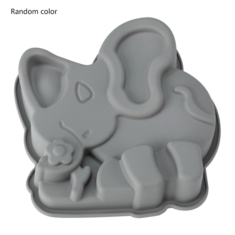 Elephant Silicone Mold Owl and for Frog Cupcake Fondant Molds DIY Cake