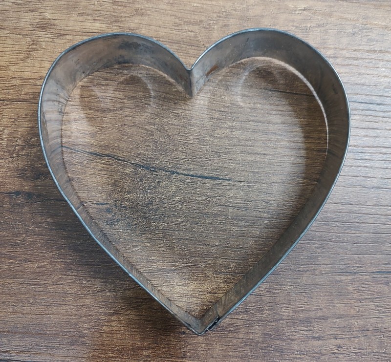Wilton Large Heart 5'' Cookie Cutter Metal Love Valentine A18