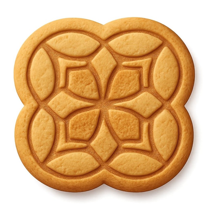 Double Wedding Ring Block Cookie Cutter & Stamp, Fondant & Clay – 4×4