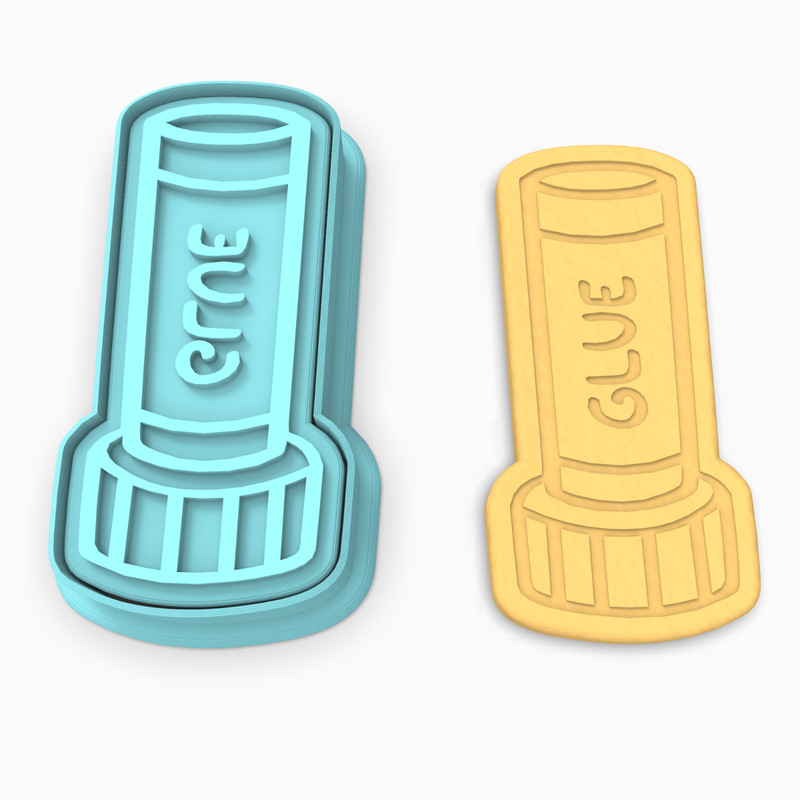Glue Stick Cutter & Stamp | Back to School World Kindergarten Gluestick Sticky gallery