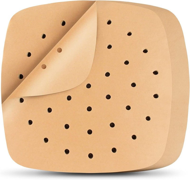Air Fryer Liners, 200Pcs Square, 8.5 Inch Perforated Parchment Paper