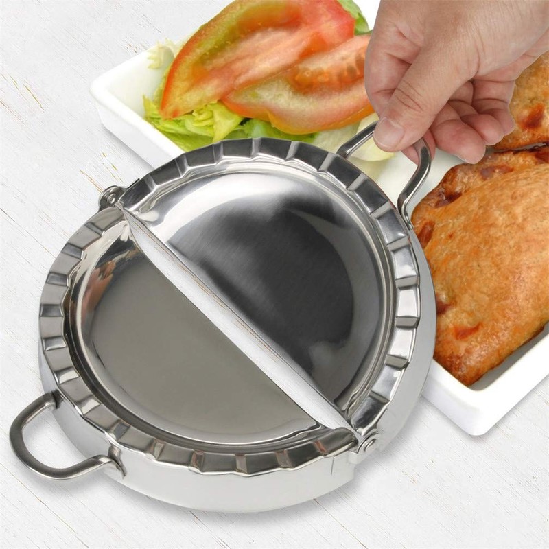 PAMISO Large Empanada Maker, 6.4 inch Stainless Steel Press, Meat... gallery