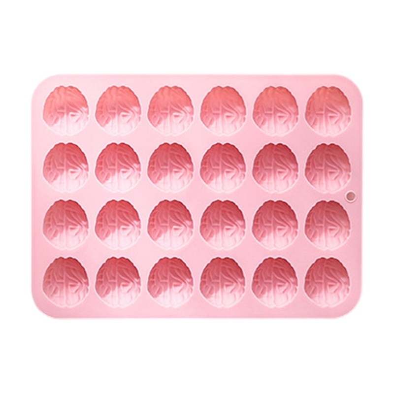 24Cavity Brains Silicone Molds Chocolate Fondants Molds DIY Ornament Molds gallery