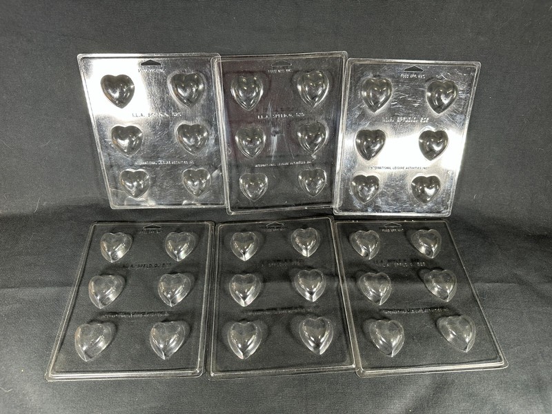Lot of Heart Candy Molds gallery