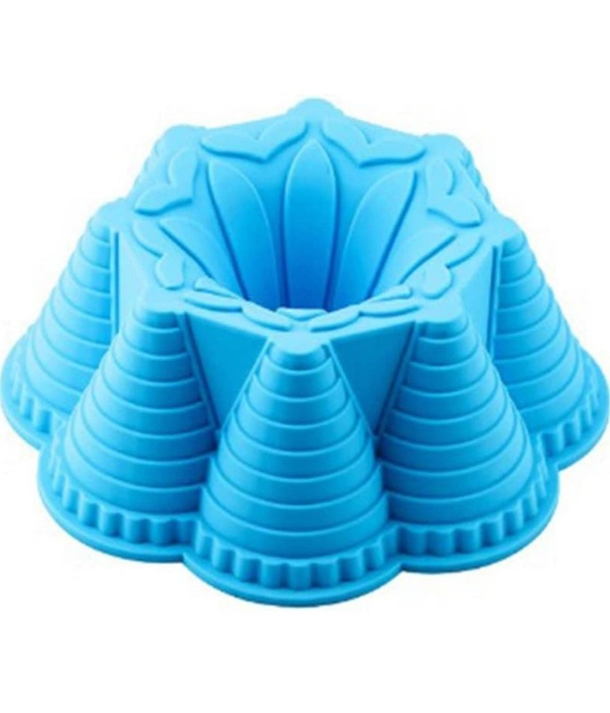 8″ Decorative Round Shaped Silicone Cake Mold Bakeware Gelatin Mould Baking Bund