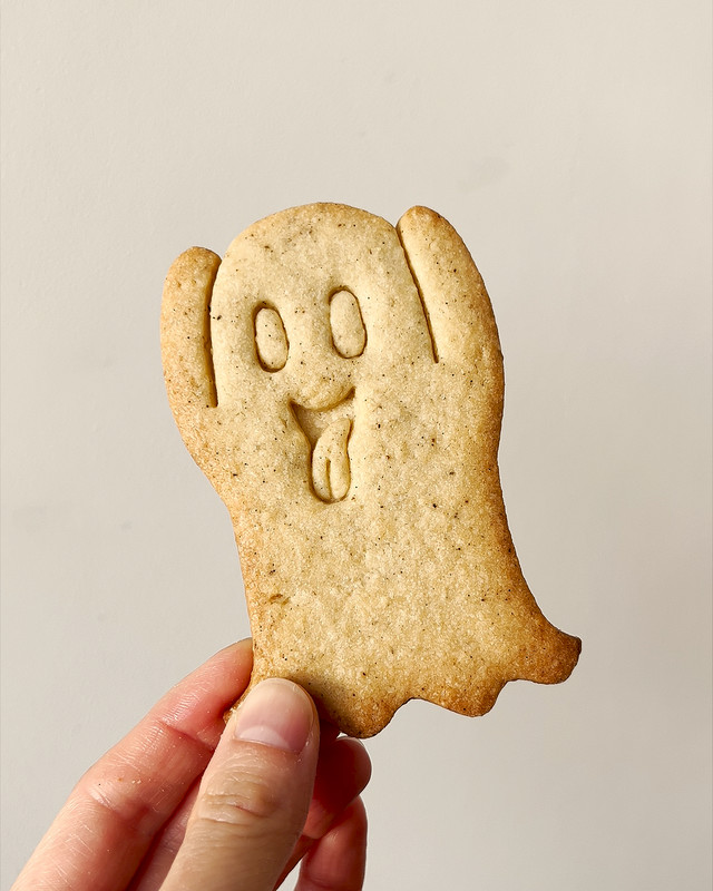 2 Cute Ghost Cookie Cutters Set - Halloween Haunted House spooky trick or treat gallery