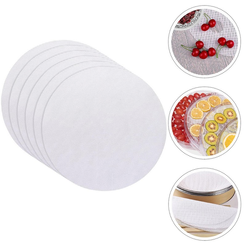 6Pcs Silicone Steamer Liners Round Non Stick Steamer Pads for Food Preparation