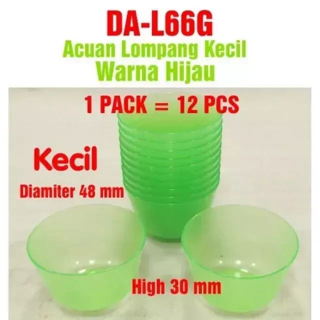 Talam Mold Green 5 cm with 1 pack 12 pieces