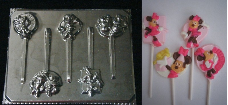 MINNIE MOUSE BIRTHDAY Chocolate Candy Soap Mold