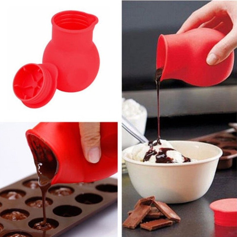 Cookware Chocolate Melter Pot Soft Silicone Melting Kitchen Utensils gallery