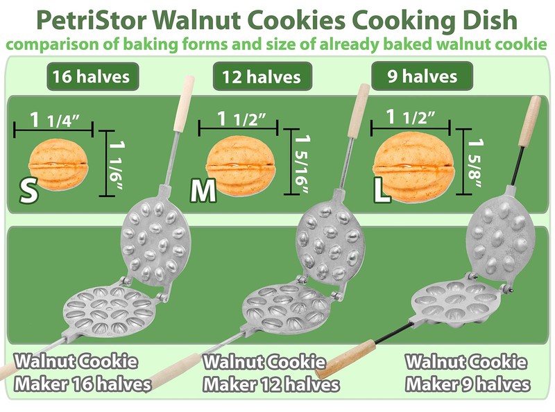 Walnut Cookie Mold Maker 12 - Oreshki Mold Maker - Walnut Cookie Molds - ÐžÑ€... gallery