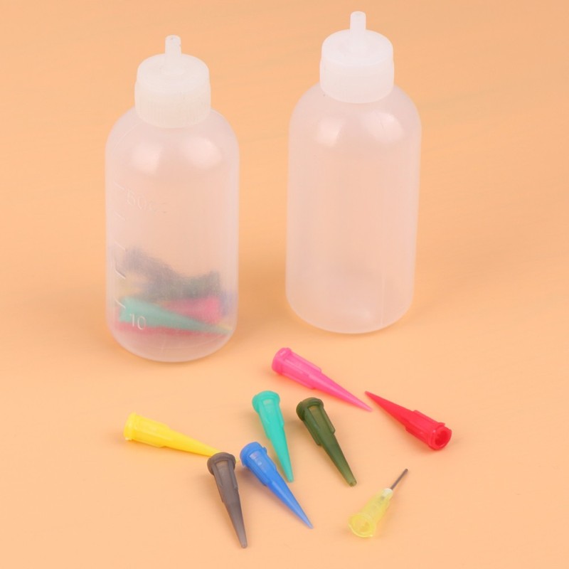 12 Sets Small Squeeze Bottles for Sauces with Nozzle Multipurpose Condiment gallery