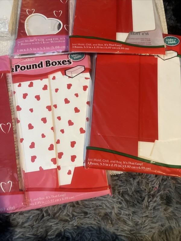 Set Of Candy Maker Treat Boxes And Pound Boxes Used gallery