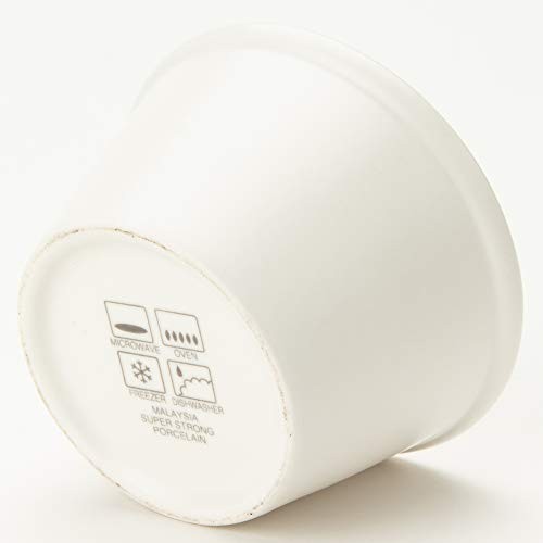 TAMAKI Cocotte Small Bowl White 7.4 x 4.4 cm 100 ml Fortemore T-661994 Pack of gallery