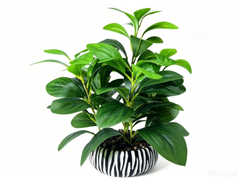 Nasama Realistic Artificial Potted Plant Faux Indoor Greenery For Home Office