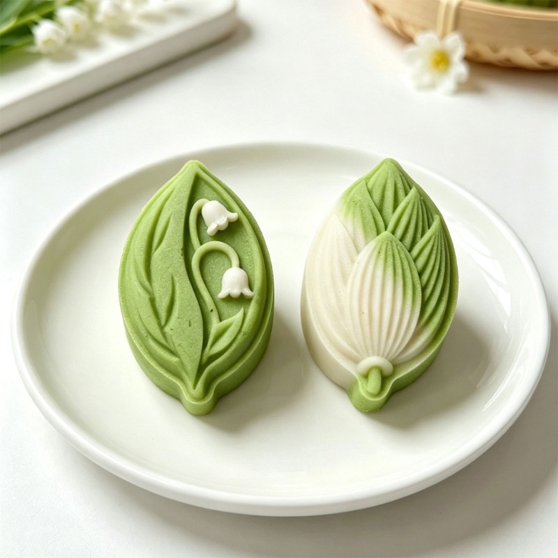 Moon Festival Festival DIY Hand Pressure Moon Cake Mould 30G Moon Cake Molds gallery