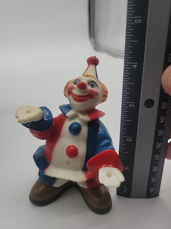 1977 Wilton Juggler Clown Cake Topper - 4" - Made in Hong Kong gallery