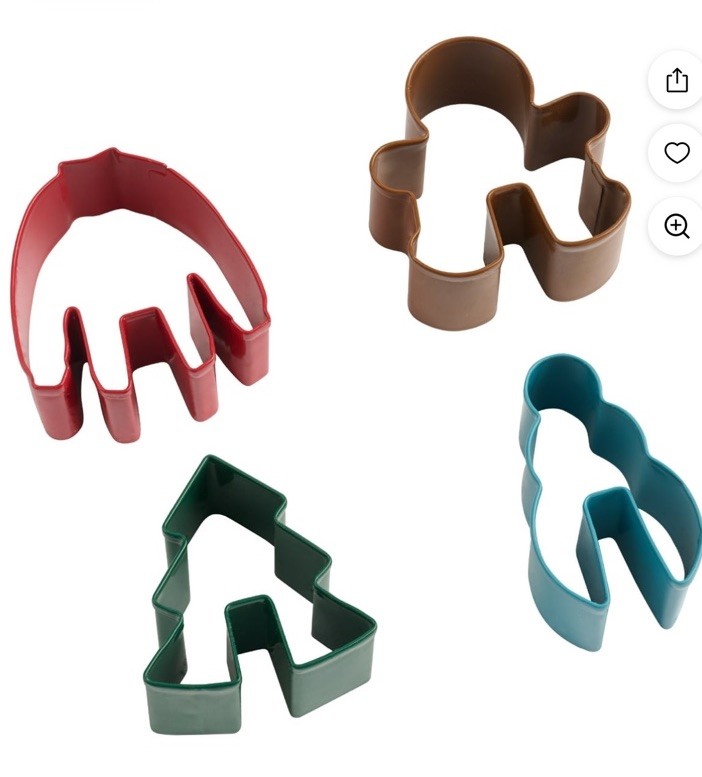 Holiday Time 11 Cookies Cutters + 1 Stencils gallery