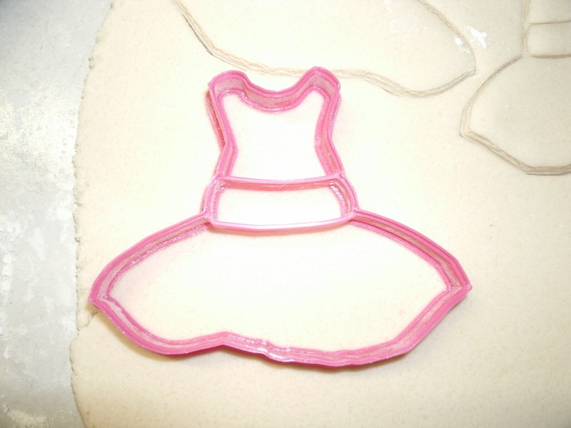 TIES OR TUTUS GENDER REVEAL HE OR SHE BOY GIRL BOWTIE TIE COOKIE CUTTER PR1208 gallery