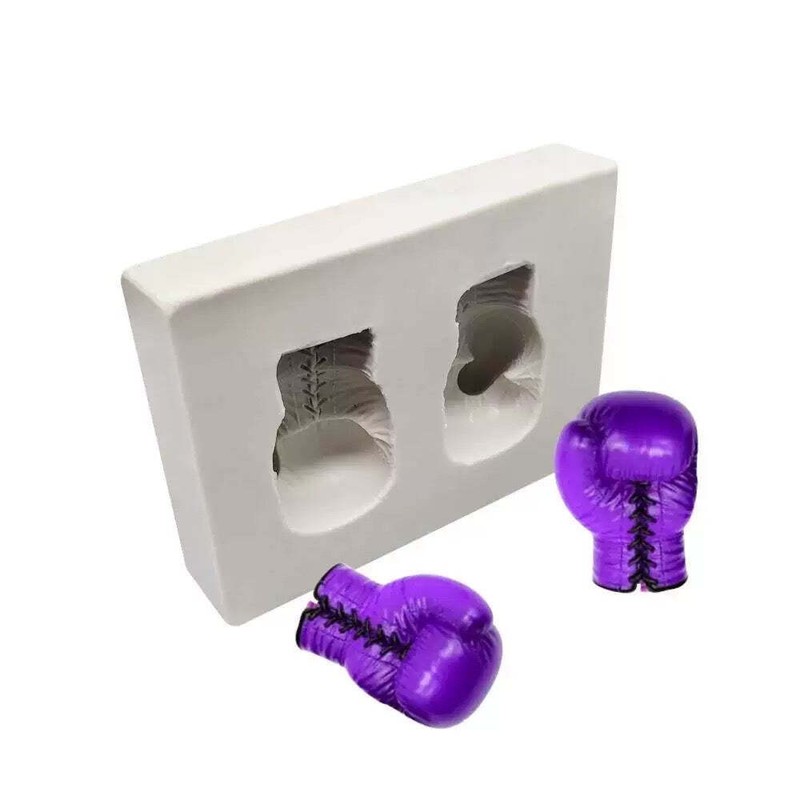 Boxing gloves Silicone Mould Cupcake sparring gloves sport Father's Day gallery
