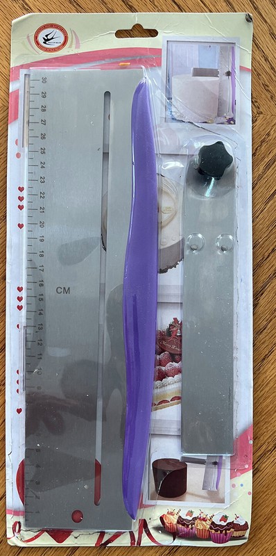 Cake Scraper 12Inch Adjustable Stainless Steel Icing Smoother