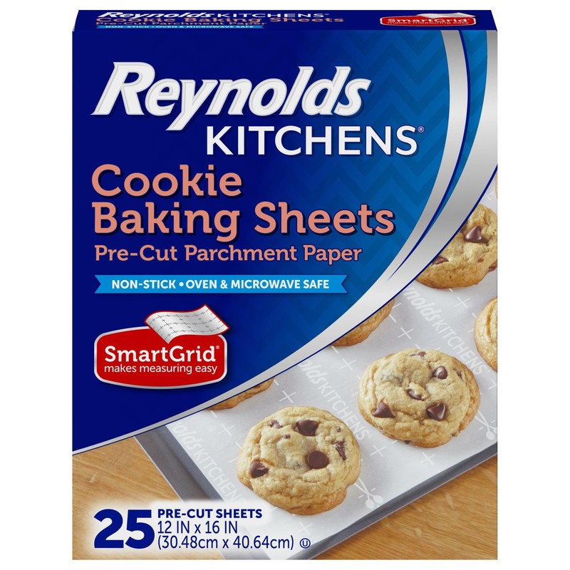 Cookie Baking Sheets Parchment Paper 10x15cm 25 Count Pack Of 4 gallery