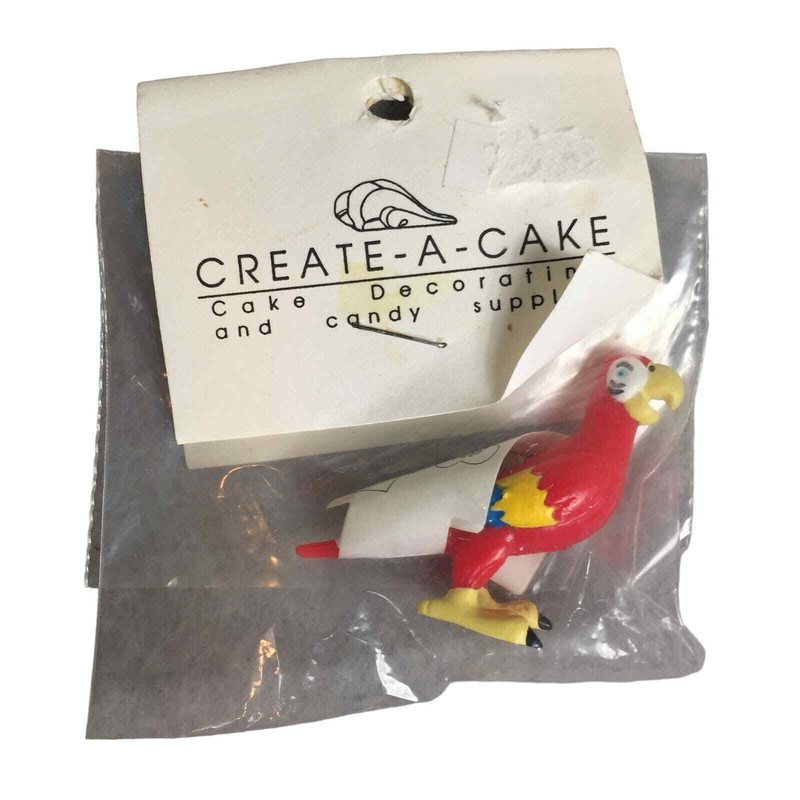 NEW 101 Dalmatians Waddlesworth Parrot Cake Topper Birthday Decoration