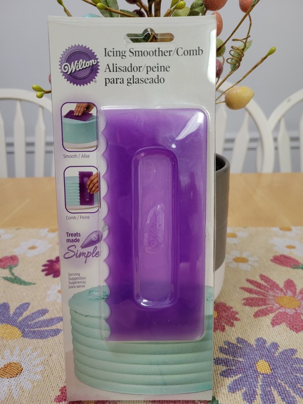 Cake Decorating Comb / Icing Smoother Tool – New