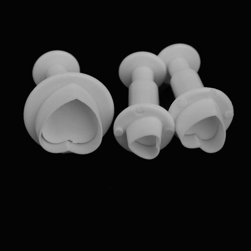 33 Piece Fondant Cake Cookie Plunger Cutter Sugarcraft Flower Leaf Butterfly ... gallery
