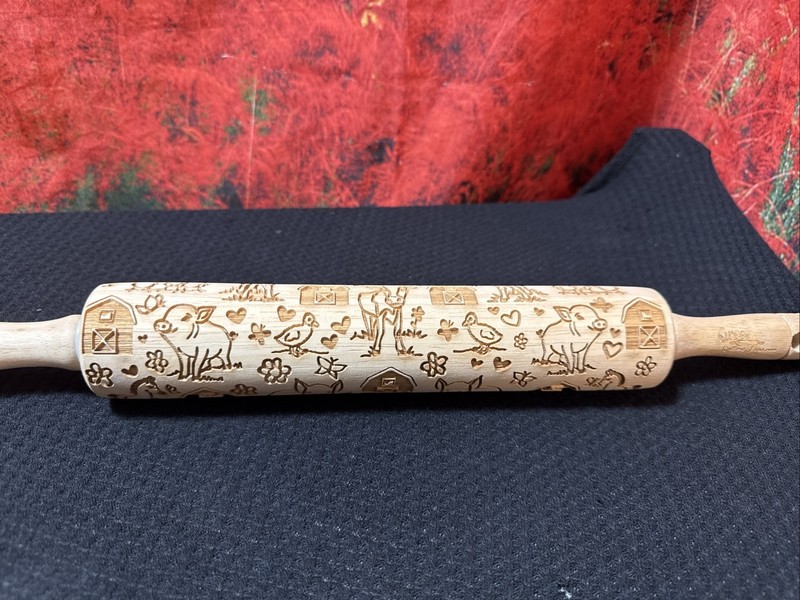 Farm Animal Embossing Rolling Pin gallery