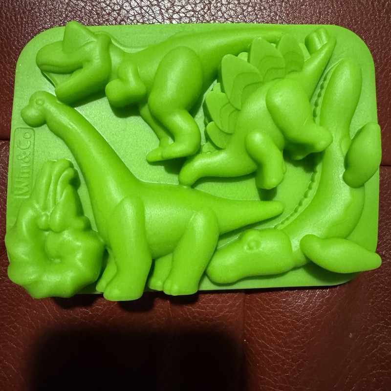 2 Silicone Dinosaur Candy Molds & 1 Nessie Kitchen Soup Ladle Chocolate Ice gallery