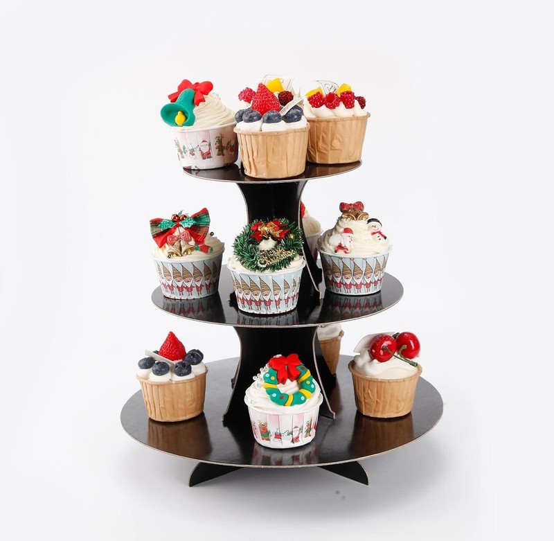 Cupcake Stand, Cake Stand holder, Tiered DIY Cupcake Stand Tower(Bulk 3 Sets) gallery