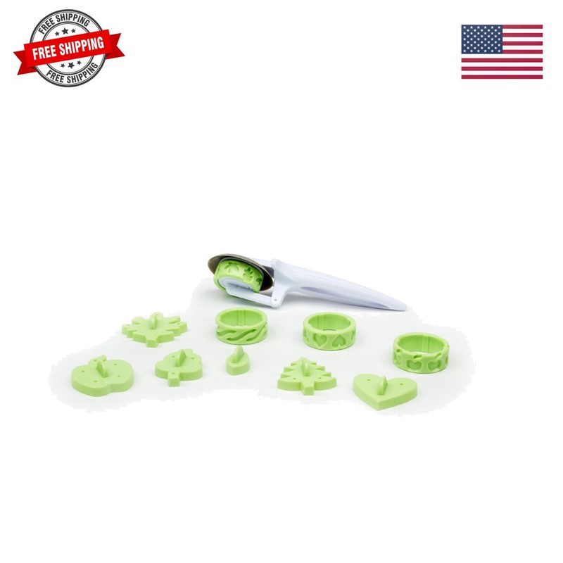 Pie Top Cutters and Decorating Kit, 11-Piece Set