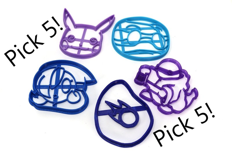 Build a 5-Piece Set! Pick any 5 Cookie Cutter Set! Mix and Match Cookie Cutters