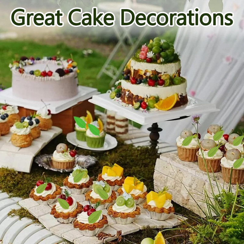 1 Pcs Plant Leaf Chocolate Fondant Mold Reusable Fern Leaf Silicone Mold, for Ki gallery