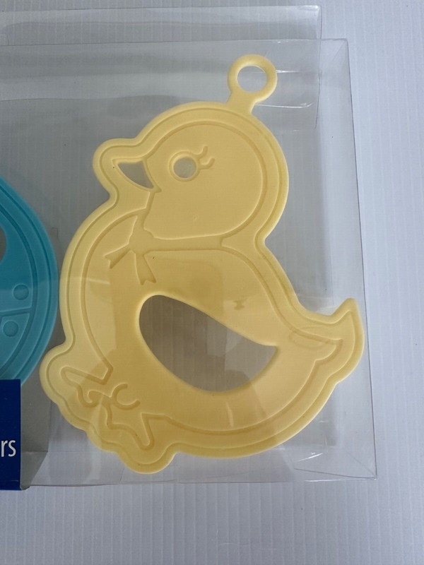 Tovolo Easter or Spring Cookie Cutters Bunny Egg Baby Chick Imprint Set of 3 NEW gallery