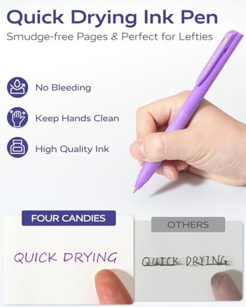 Quick Dry Ink Colorful Pens Set Colors | 0.7mm Fine Point Colored Pens for 12 gallery