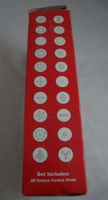 Kuhn Rikon Cookie Press and Decorating Set 20 Disks 6 Tips Switzerland Booklet gallery