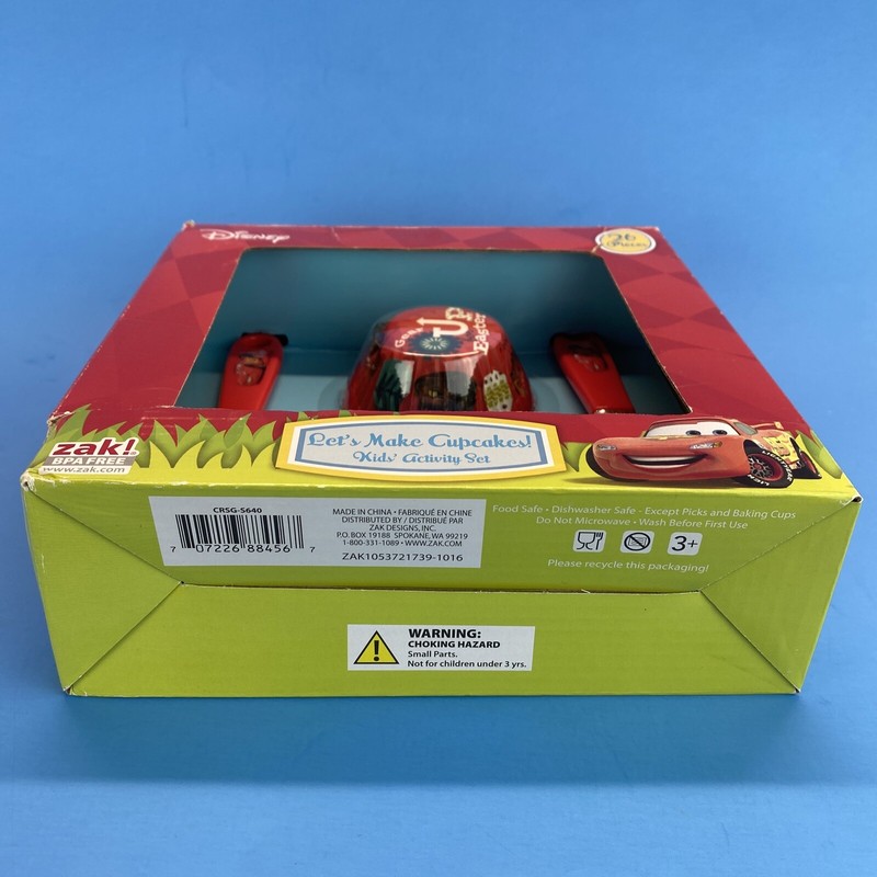 DISNEY* LET'S MAKE CUPCAKES! Kid's ACTIVITY SET ~ 26 Pieces ~ ZAK! & BPA FREE gallery