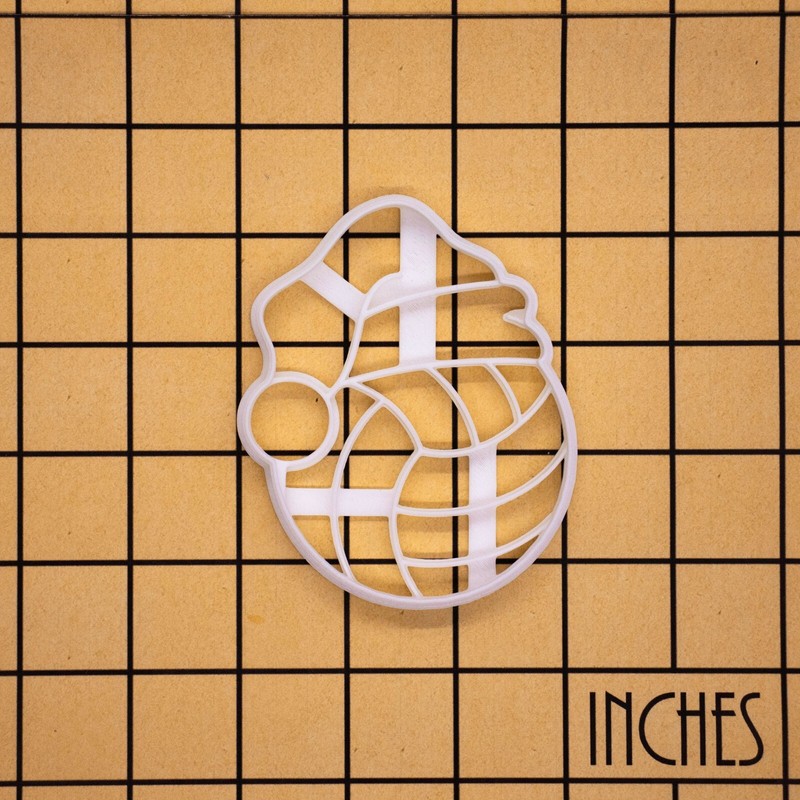 Santa Hat Volleyball Cookie Cutter - Christmas sports ball spiking training Xmas gallery