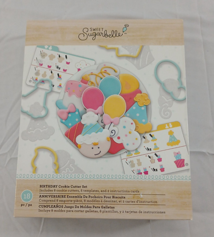 Sweet Sugarbelle Cookie Cutter Set Of 18 PCS Birthday Cookie Cutter Set New