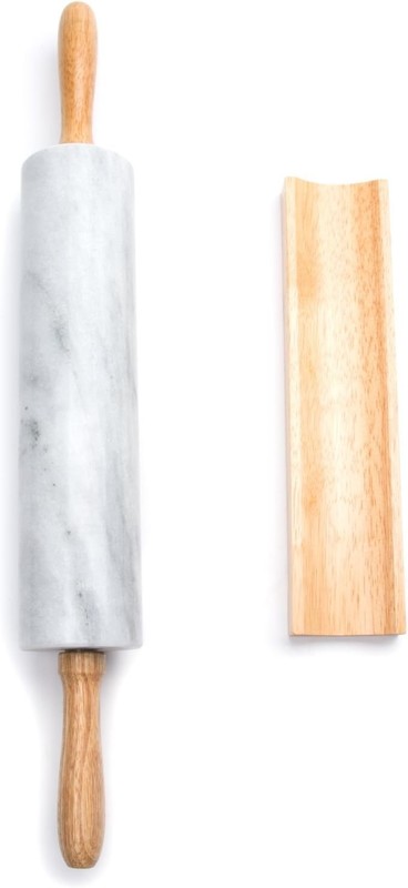 Fox Run Marble Rolling Pin, White (4050) gallery