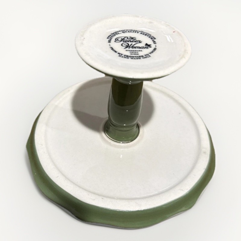 Pioneer Woman Rose Shadow Mini Cake Cupcake Stand gallery